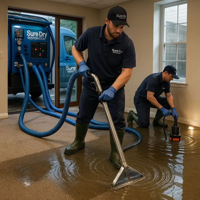 Water Extraction and Removal process in Coos Bay, OR